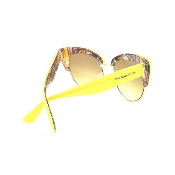 Dolce & Gabbana4277 3035/2L SICILIAN CARRETTO Cat Eye Yellow  display picture 3